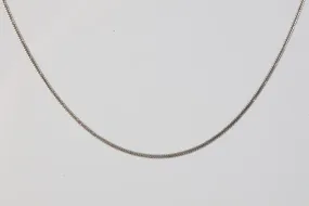 16.5 18k White Gold Snake Chain Necklace (3.82g.)