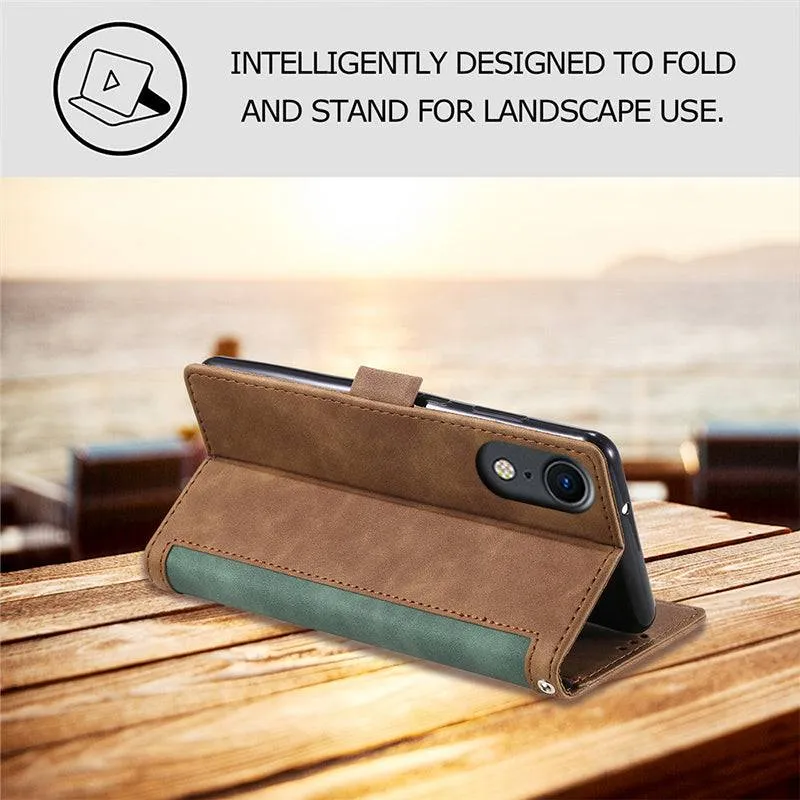 2022 ALL-New Shockproof Wallet Case For iPhone XR