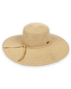 2024 Sun N Sand Santa Monica Paper Braid Floppy Hat (More colors available) - HH1003