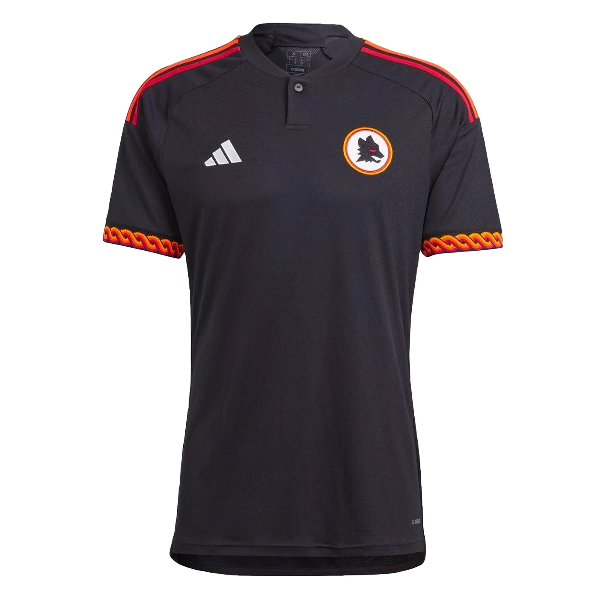 adidas Men's AS Roma 2023/24 Third Jersey Black