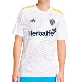 adidas Men's LA Galaxy 2024/25 Home Jersey White/Blue