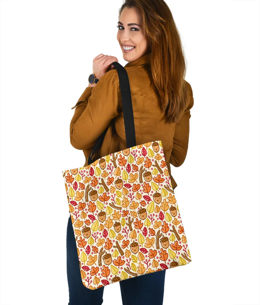 Adorable Autumn Pattern Cloth Tote Bag