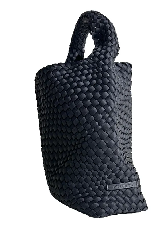 Ahdorned - Lauren Woven Tote Black