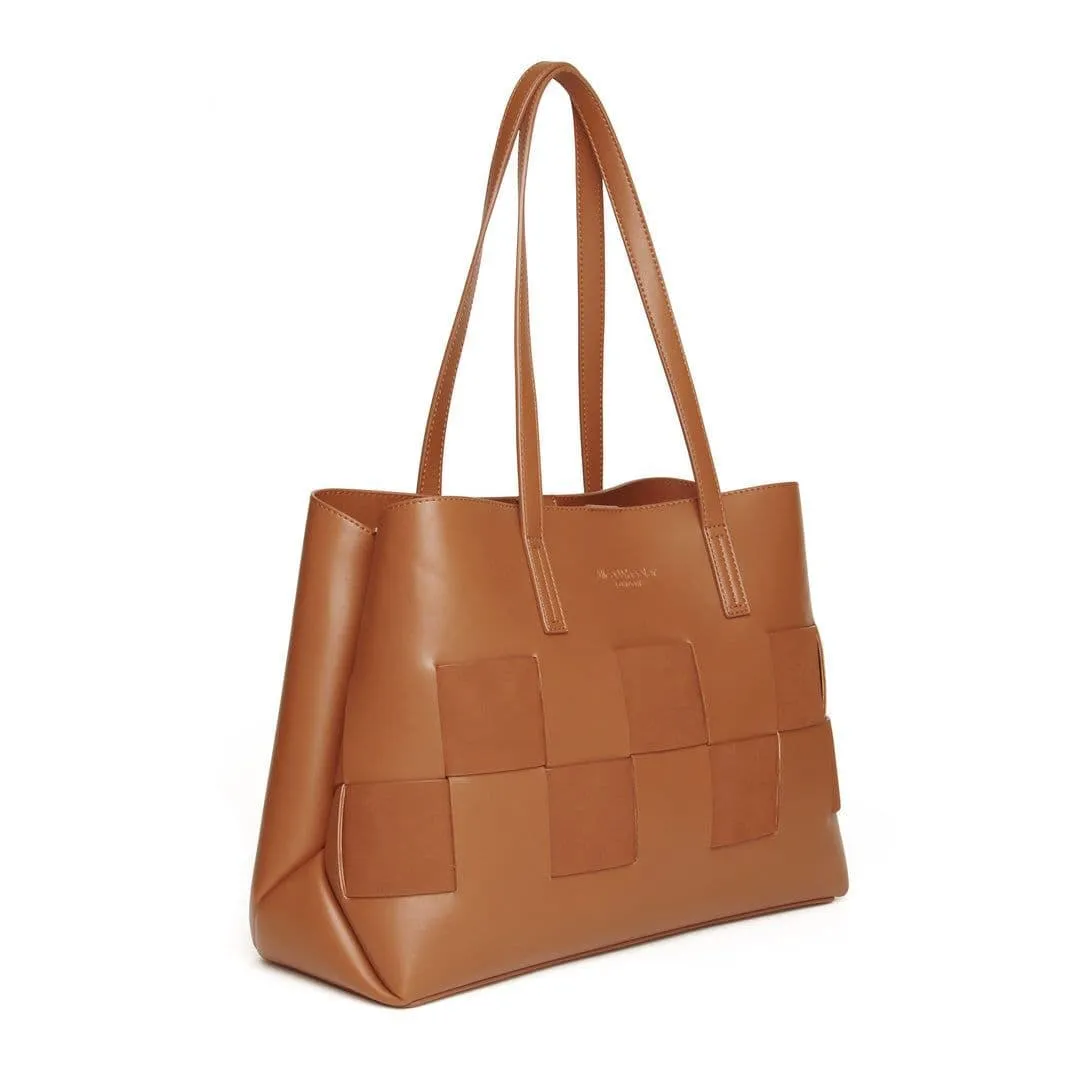 Alice Wheeler Milan Tote Bag - Tan