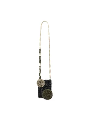 ANTEPRIMA X BEA BONGIASCA - CROSSBODY PHONE BAG IN BLACK