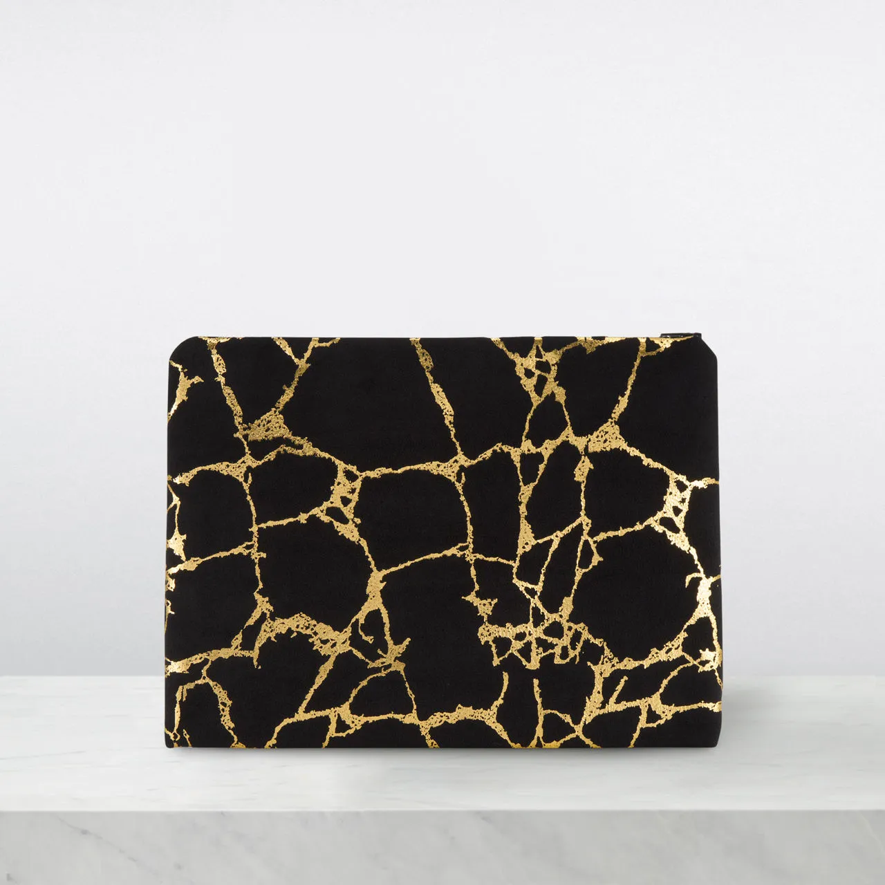 AOIFE MULLANE Printed Clutch - Black