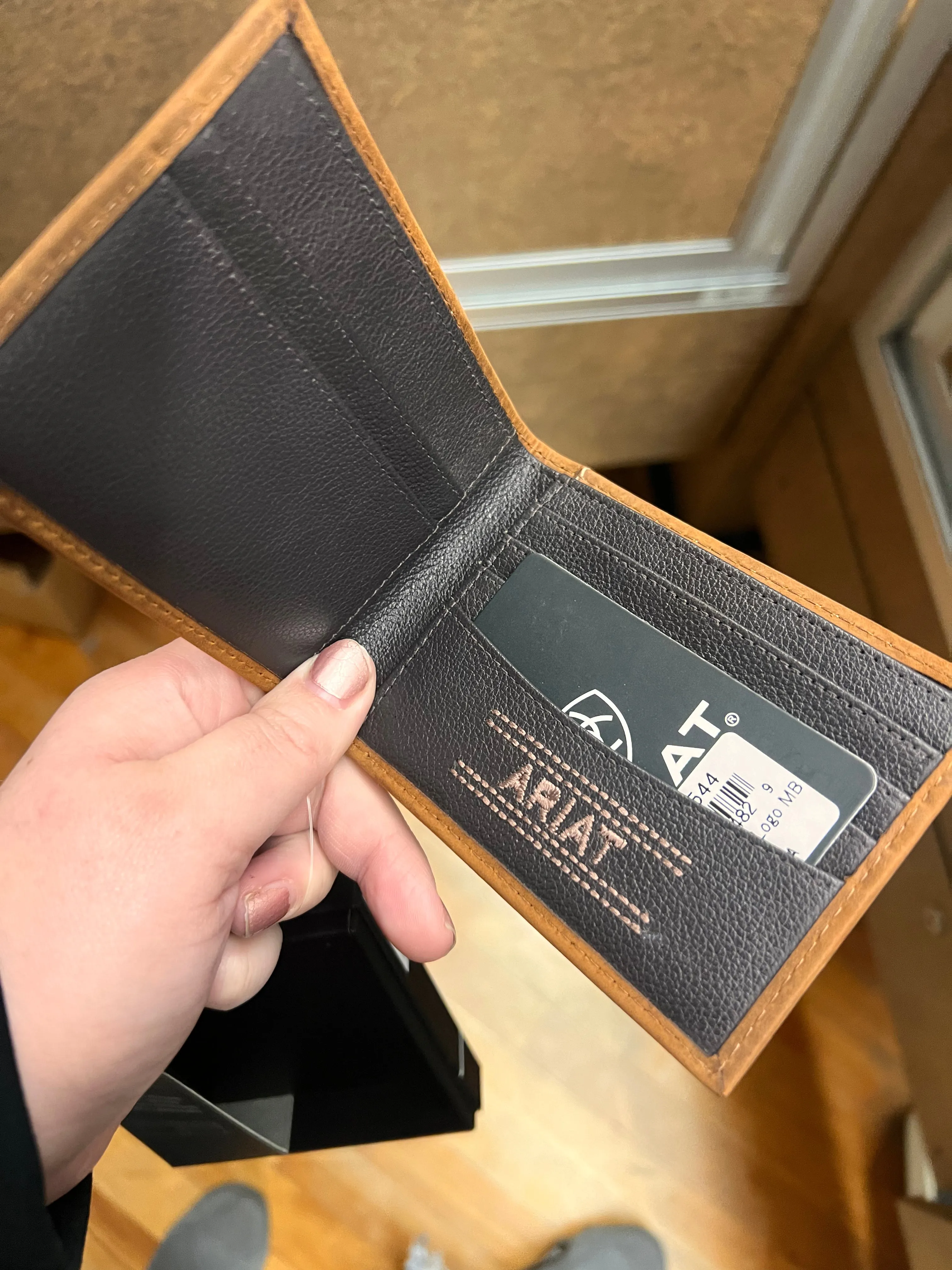 Ariat Flag Patch Wallet