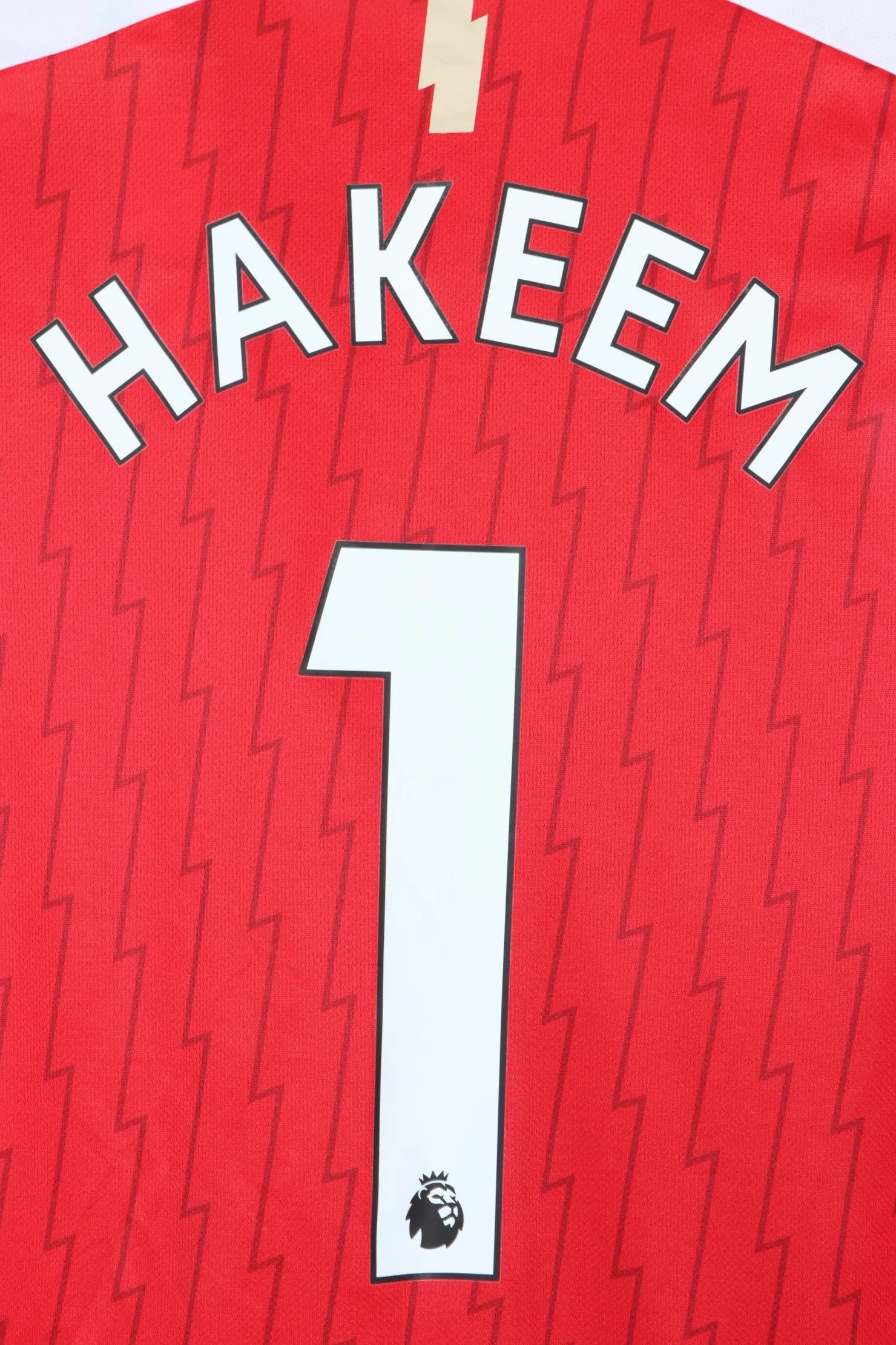 Arsenal #1 'Hakeem' 2023/2024 ADIDAS Home Soccer Jersey (S)