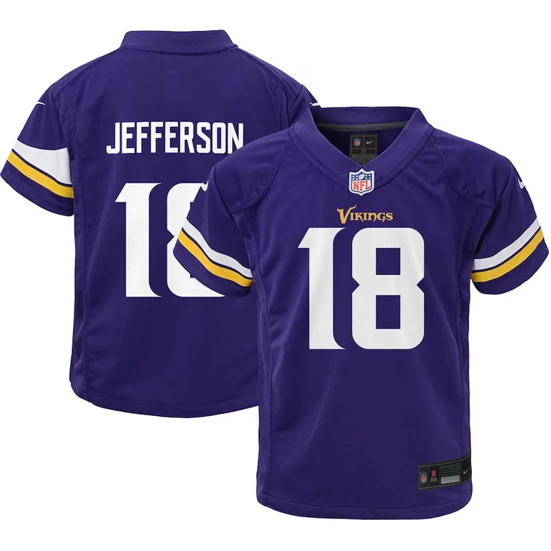 AVAILABLE IN-STORE ONLY! Justin Jefferson Nike Toddler Minnesota Vikings Purple Replica Jersey