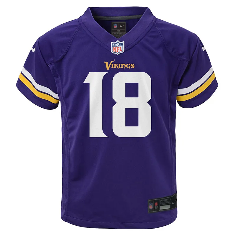 AVAILABLE IN-STORE ONLY! Justin Jefferson Nike Toddler Minnesota Vikings Purple Replica Jersey