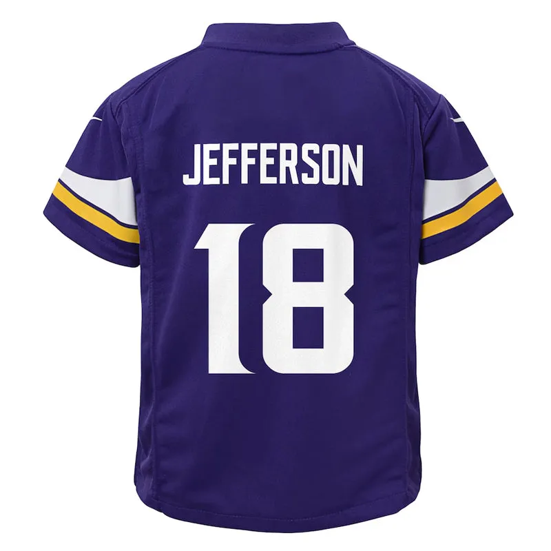 AVAILABLE IN-STORE ONLY! Justin Jefferson Nike Toddler Minnesota Vikings Purple Replica Jersey