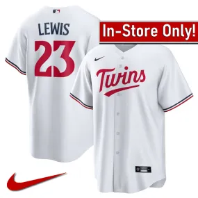 AVAILABLE IN-STORE ONLY! Royce Lewis Nike White Minnesota Twins Home Replica Jersey