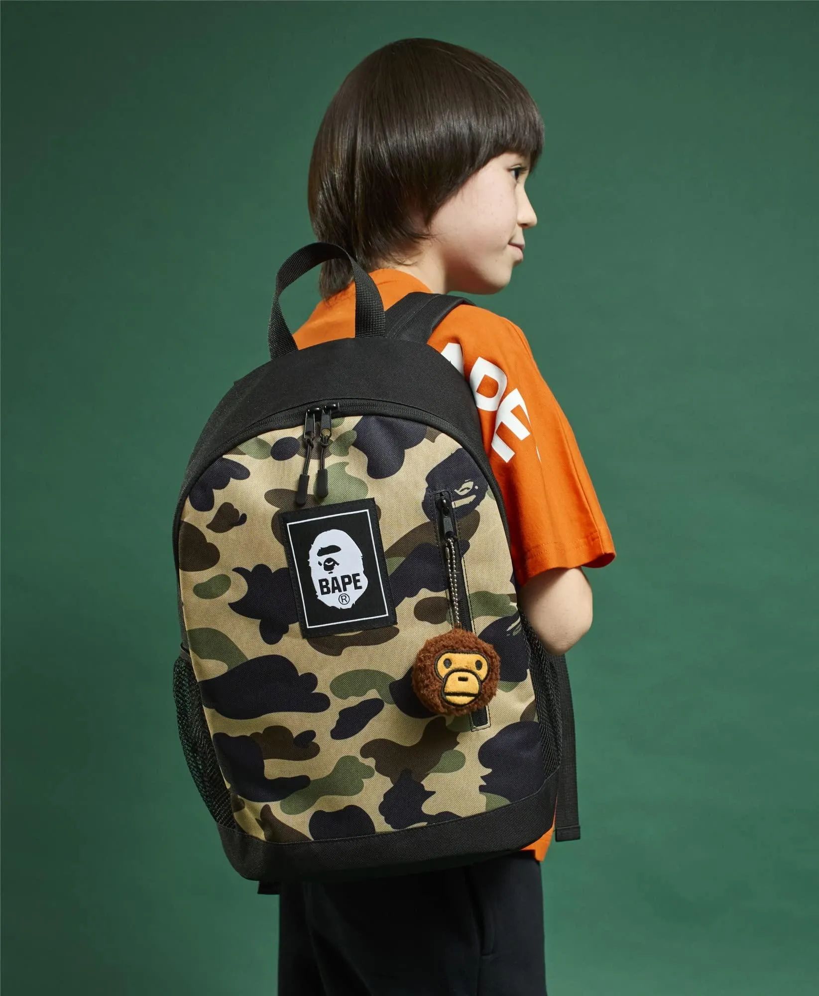 BAPE e-MOOK 2022 SPRING  SUMMER COLLECTION CAMO Backpack & Mylo Charm BOOK  Kids Book