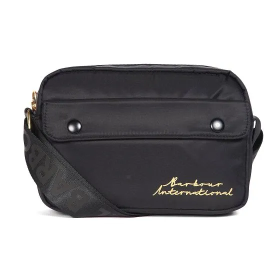 Barbour Apex Crossbody Black Crossbody Bag