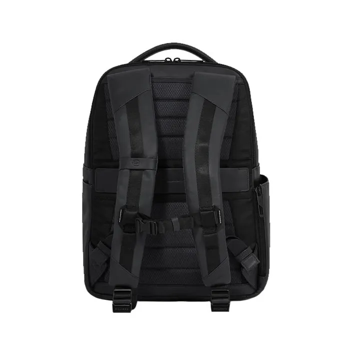 BIG LEATHER BACKPACK Unisex Black 