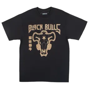 Black Bulls Black Tee