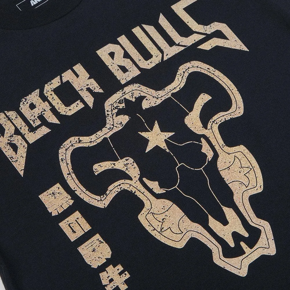 Black Bulls Black Tee