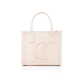 By My Side mini Tote bag - Grained calf leather - Leche