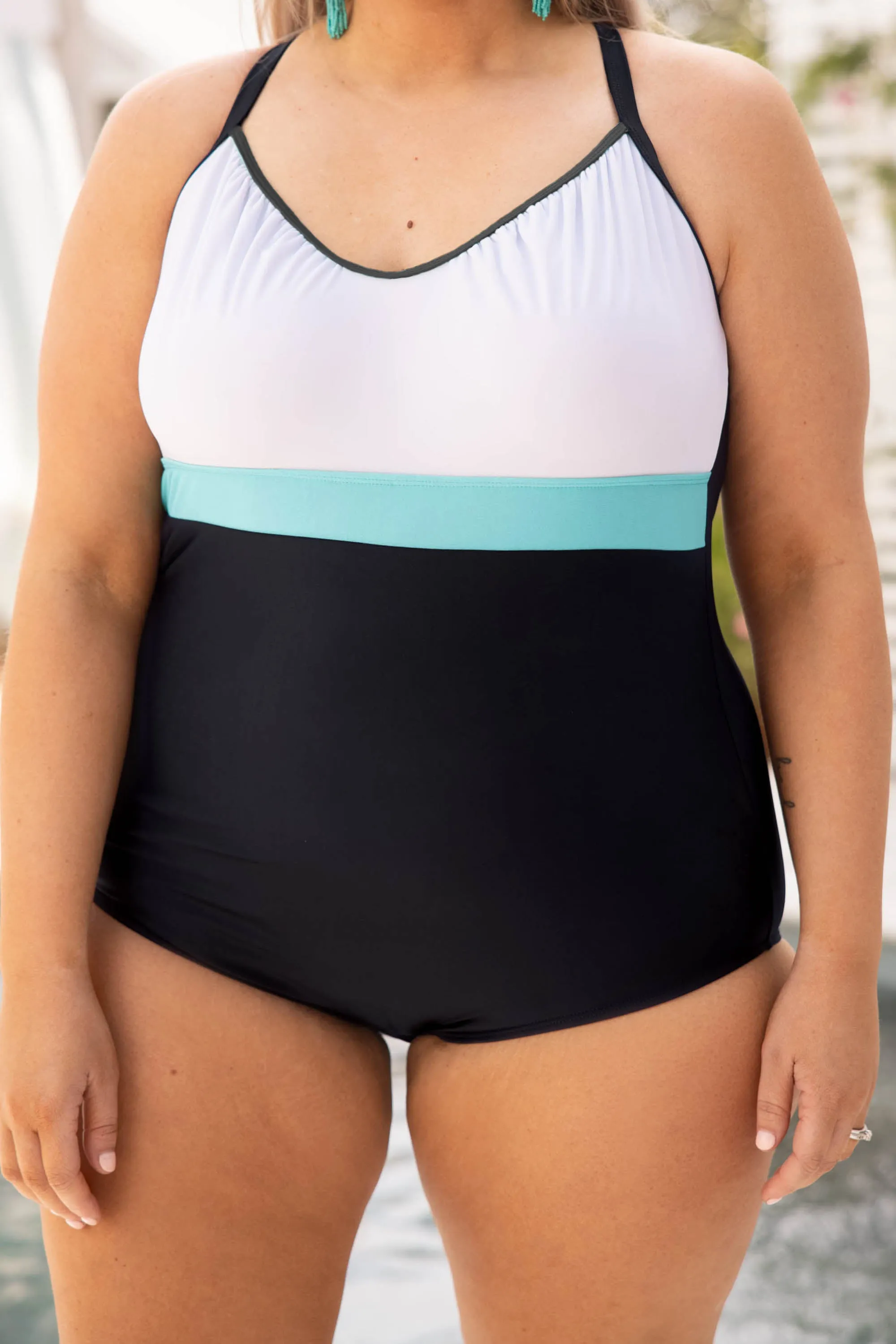 Caribbean Crush Swimsuit, Blue