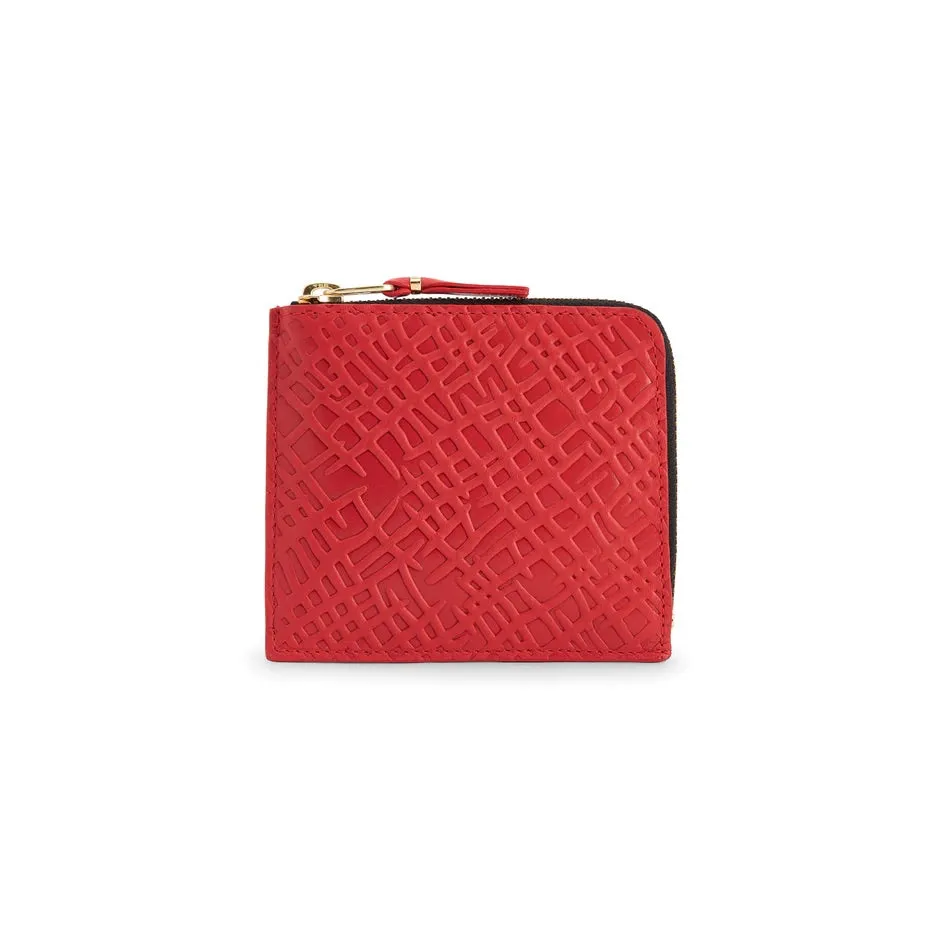 CDG Embossed Roots Wallet (Red SA3100ER)