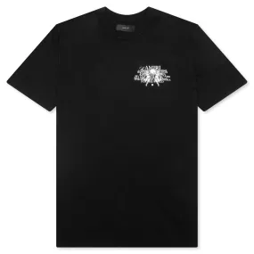 Cherub Text Tee - Black