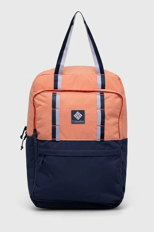 Columbia backpack Columbia Trek navy blue color