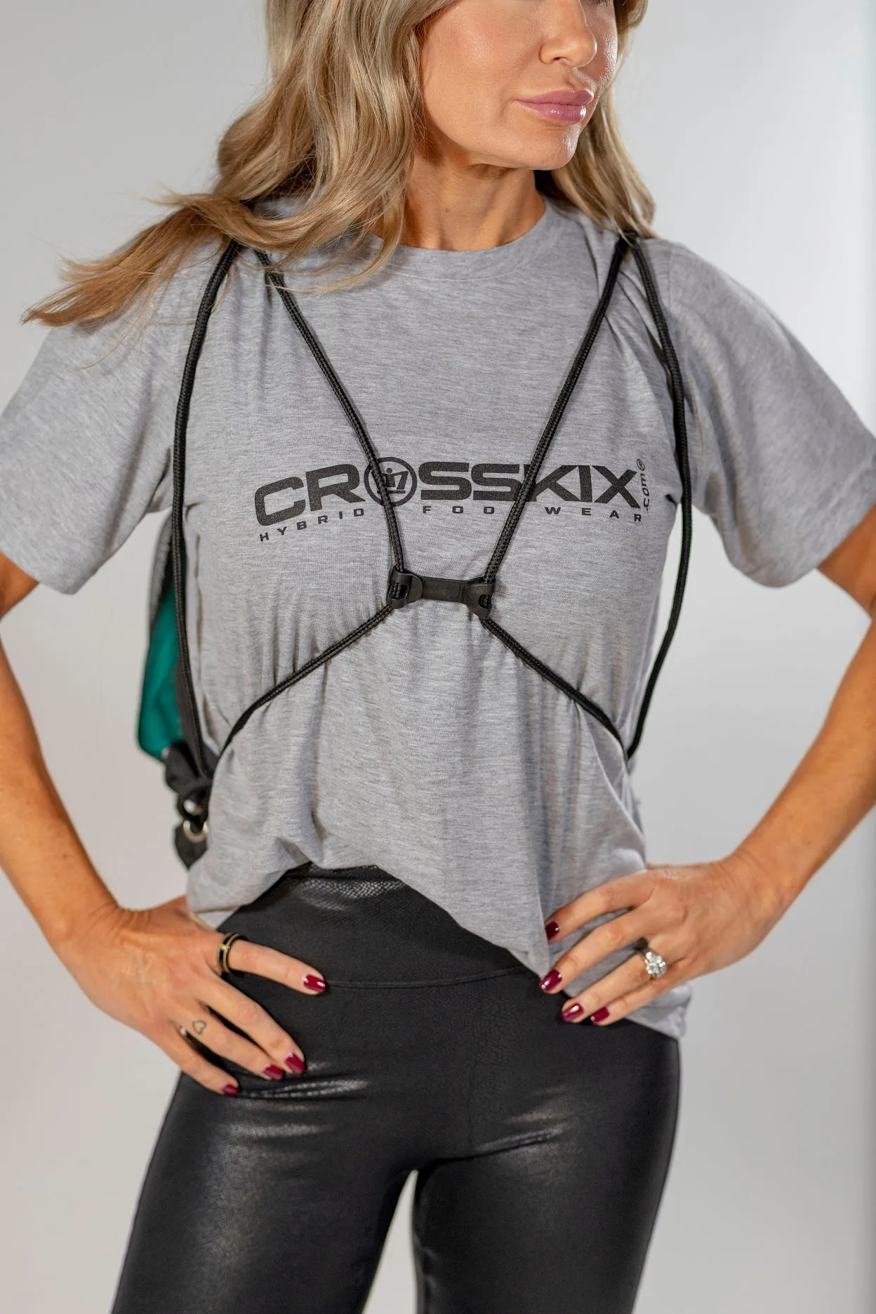 Drawstring Backpack with Mesh Drying Bag