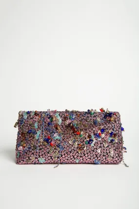 DRIES VAN NOTEN | EMBROIDERED CLUTCH