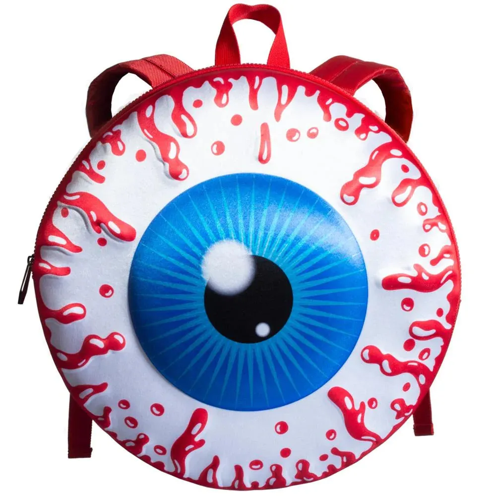 Eyeball Backpack Red