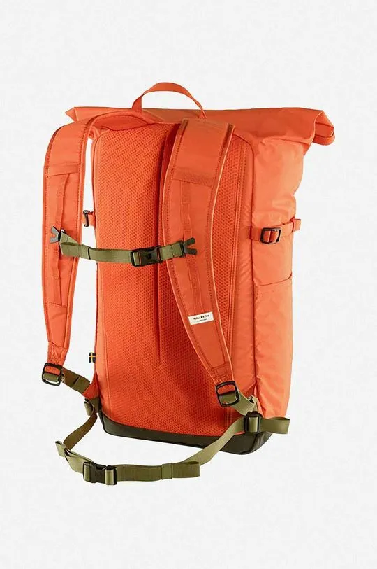 Fjallraven backpack HIGH COAST orange color