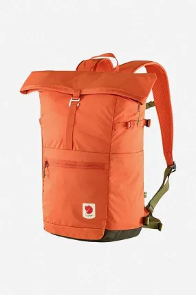 Fjallraven backpack HIGH COAST orange color