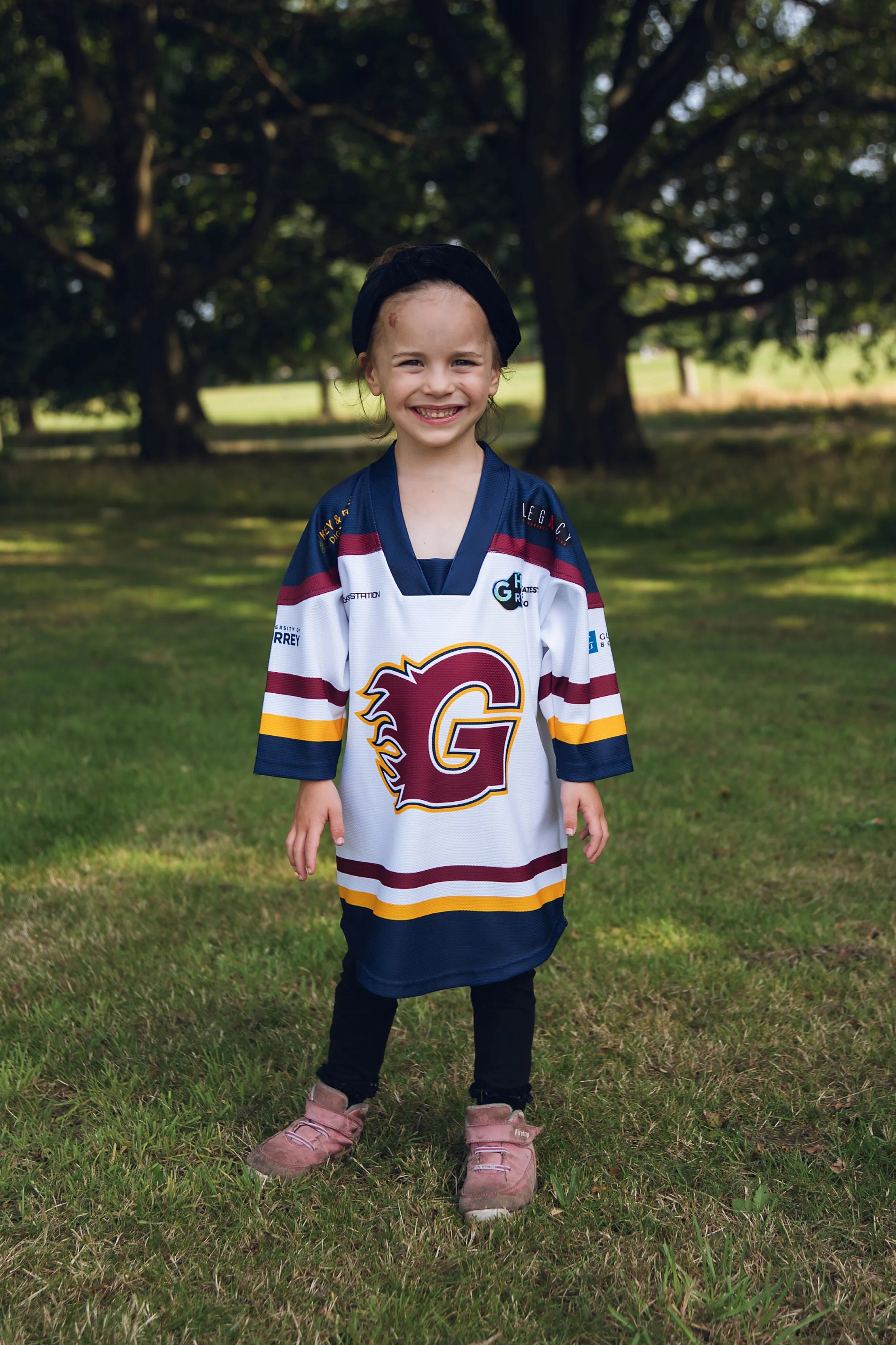 Flames Junior Fan Replica Jersey Away