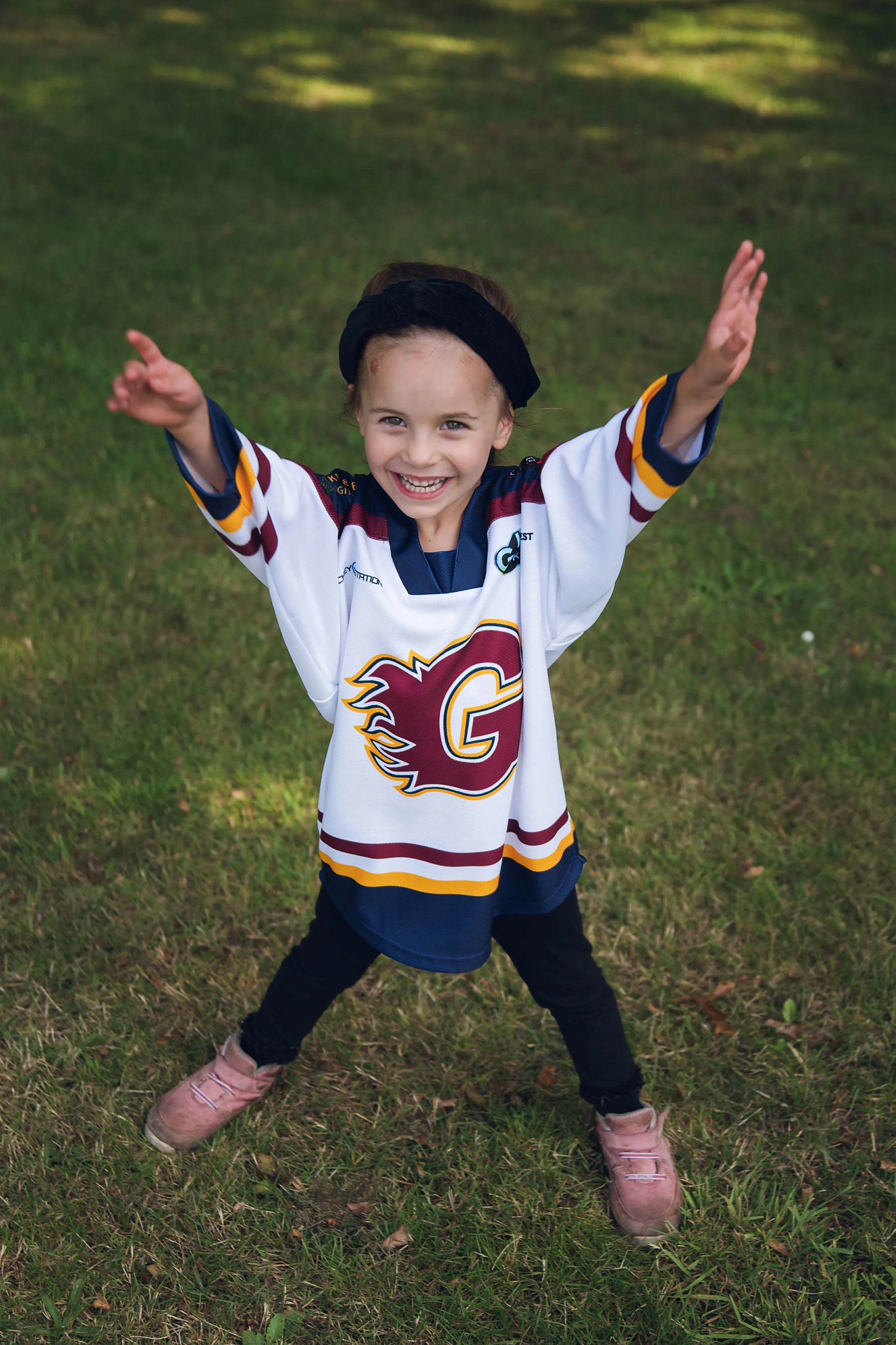 Flames Junior Fan Replica Jersey Away