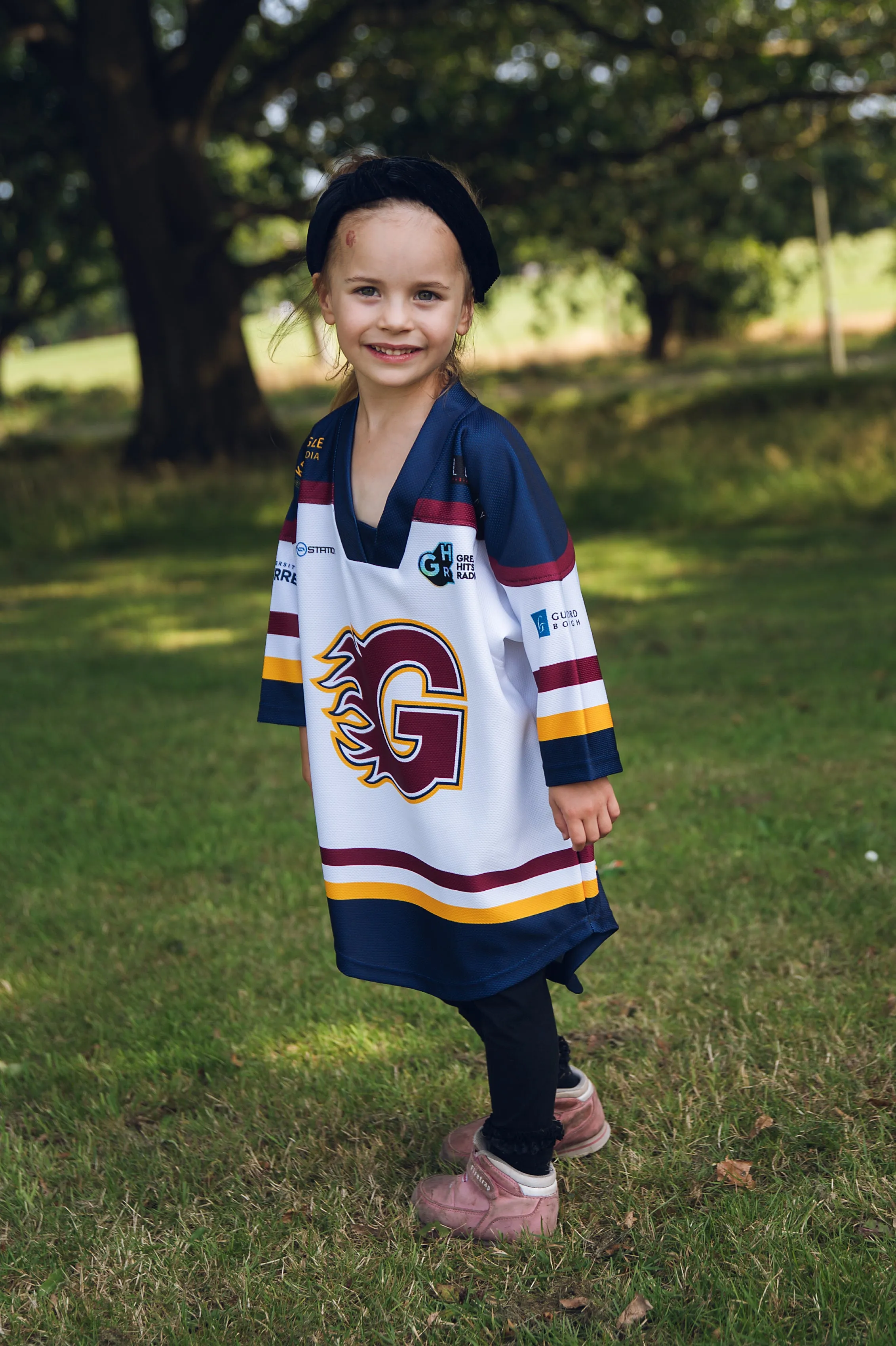 Flames Junior Fan Replica Jersey Away