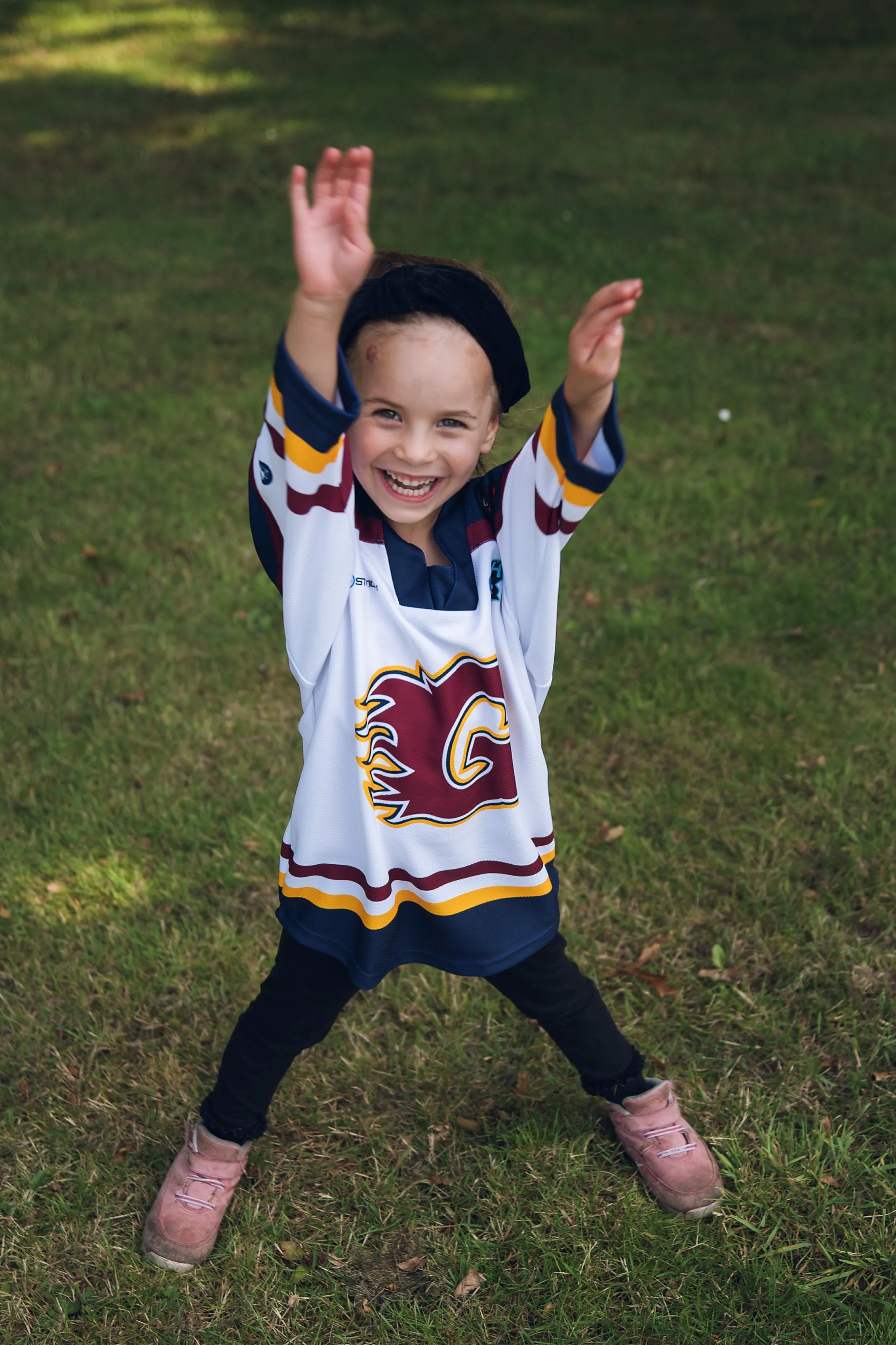 Flames Junior Fan Replica Jersey Away