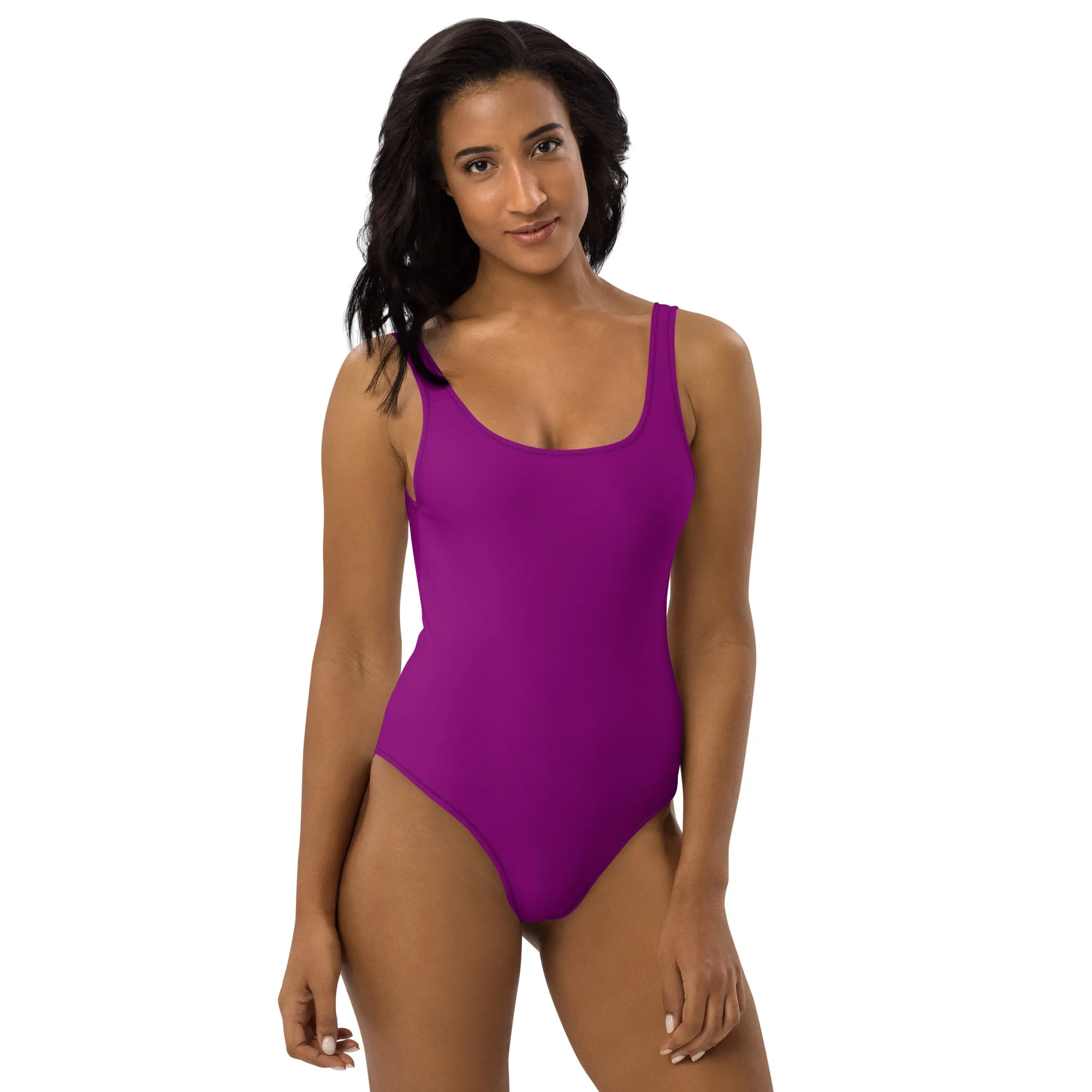 FLORIDA ECO ONE PIECE SWIMSUIT - BERRY PURPLE