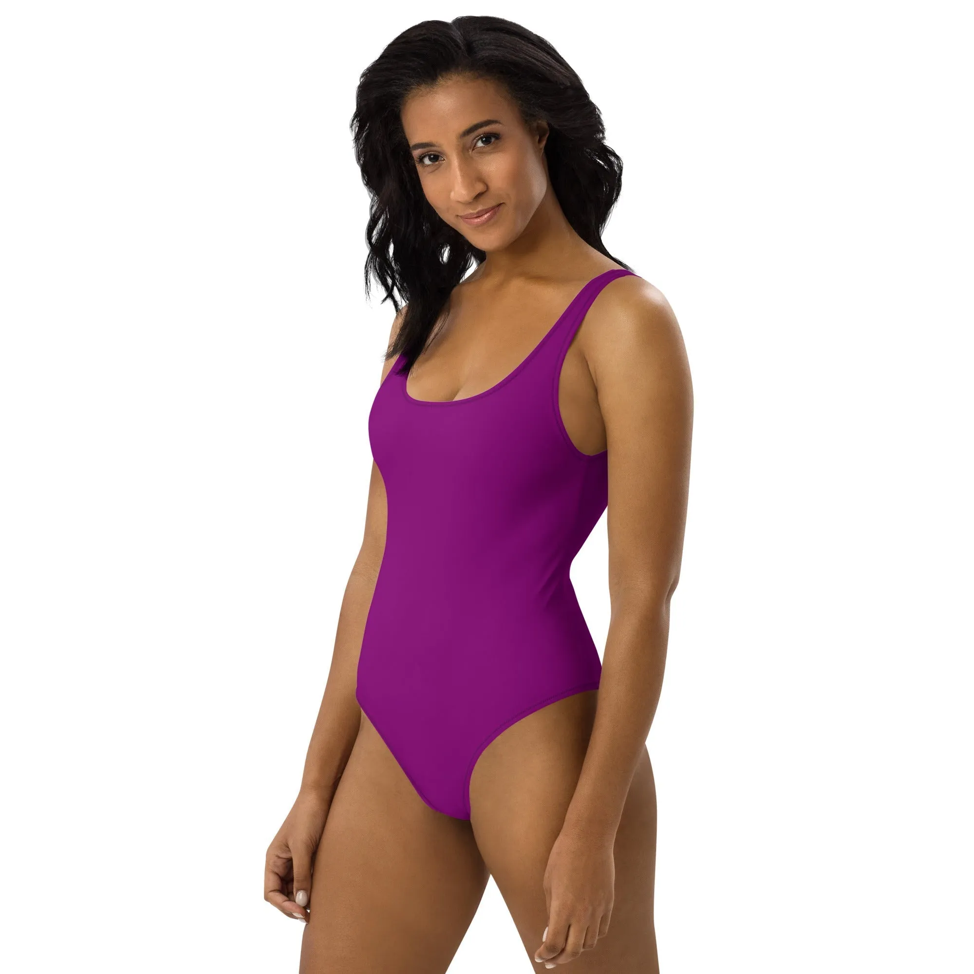 FLORIDA ECO ONE PIECE SWIMSUIT - BERRY PURPLE