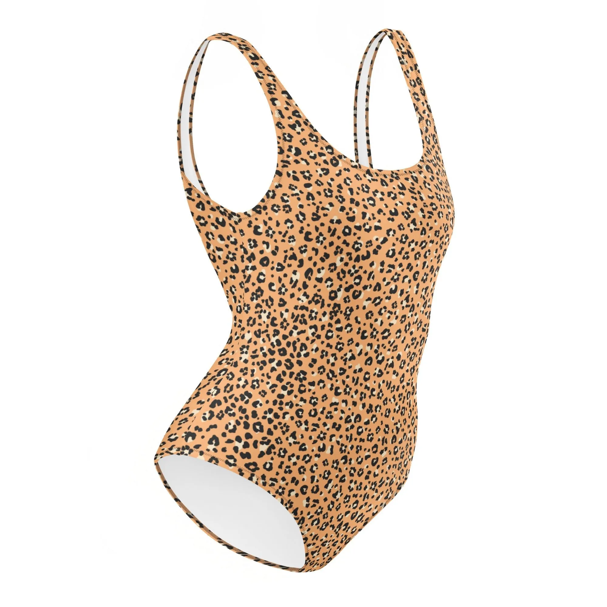 FLORIDA ECO ONE PIECE SWIMSUIT - ORANGE LEOPARD