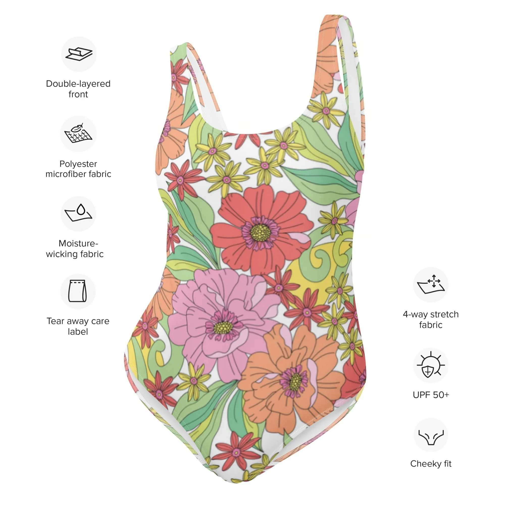 FLORIDA ECO ONE PIECE SWIMSUIT - RITA BLOOMS