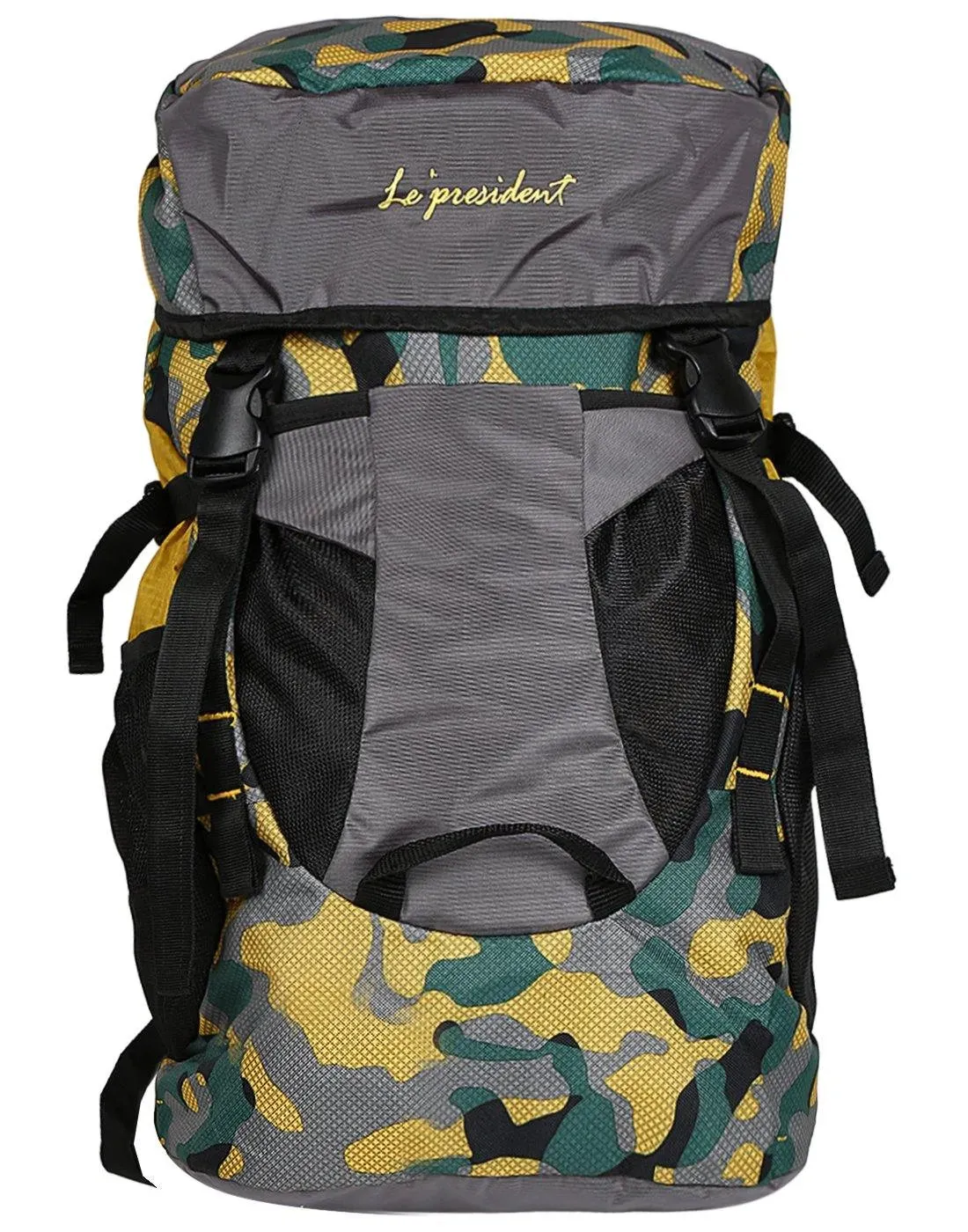 Forester Grey Haversack / Rucksack / Hiking Backpack by President Bags