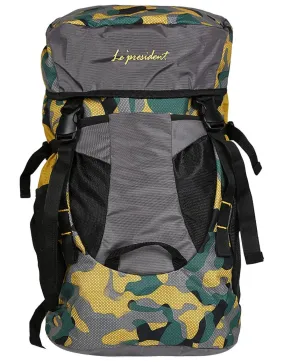 Forester Grey Haversack / Rucksack / Hiking Backpack by President Bags