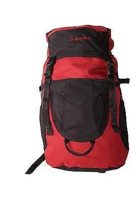 Forester Red-Black Haversack / Rucksack / Hiking Backpack by President Bags