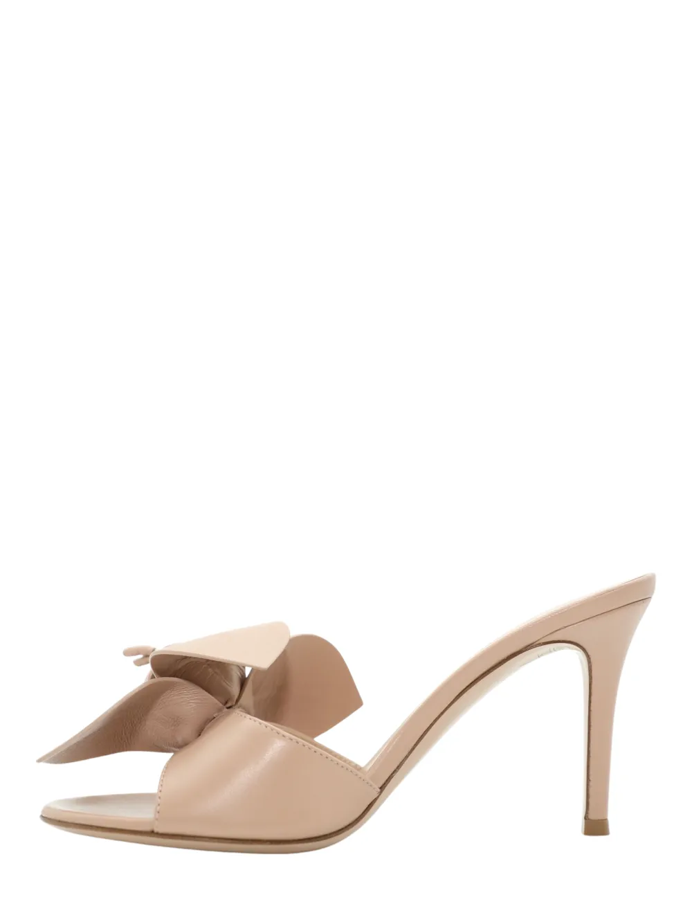 Gianvito Rossi 85mm Flower Heel in Peach