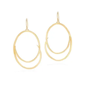 Golden Swirl Earrings