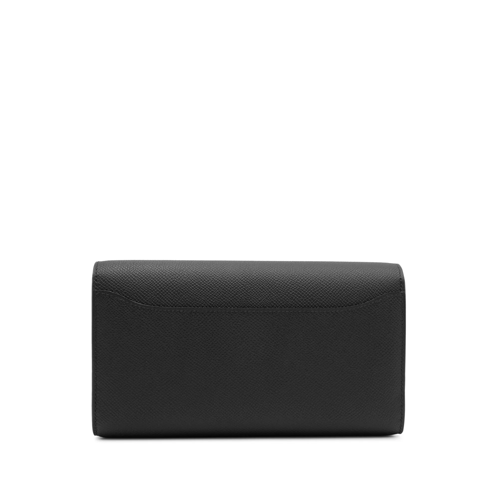 Hermès Black Epsom Constance-To-Go Wallet Palladium Hardware, 2024