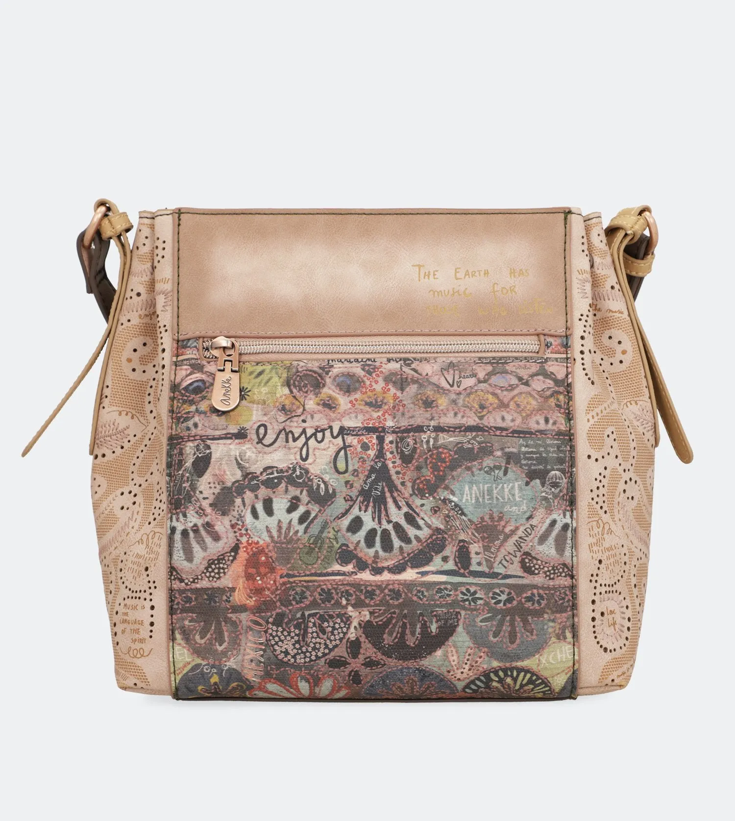 Ixchel Crossbody bag with a back zip