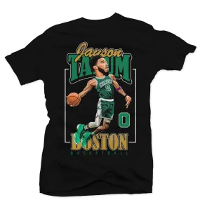 Jayson Tatum Dunk Black Tee