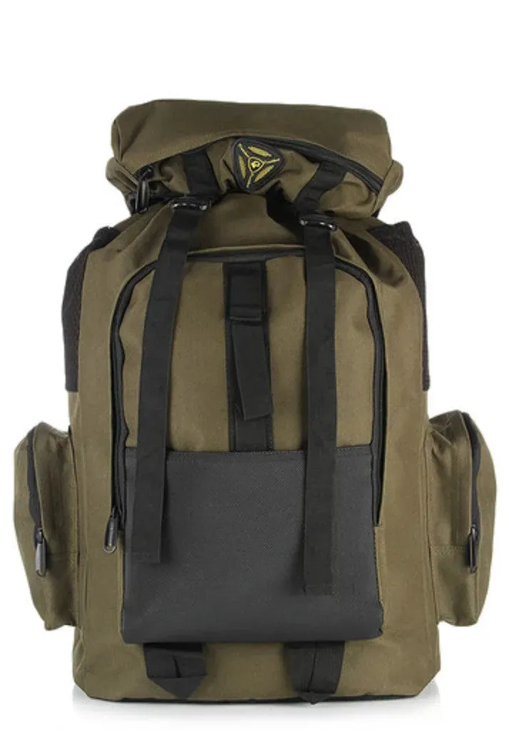 Jungle Olive Haversack / Rucksack / Hiking Backpack by President Bags