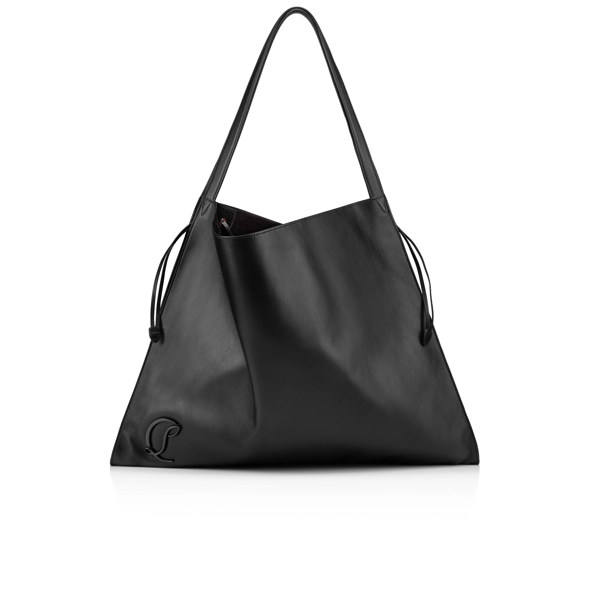 Le 54 Tote bag - Nappa leather and calf leather - Black