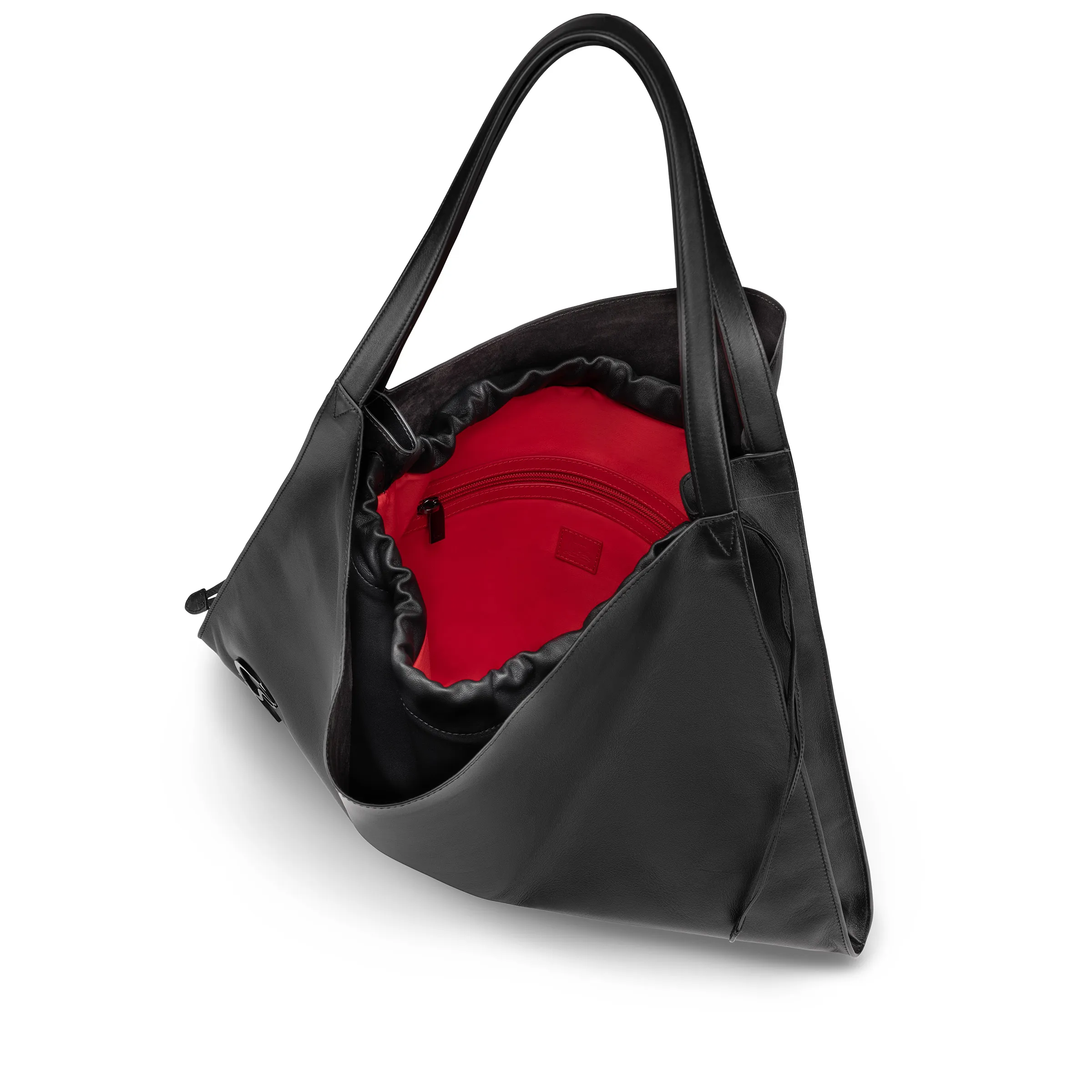 Le 54 Tote bag - Nappa leather and calf leather - Black